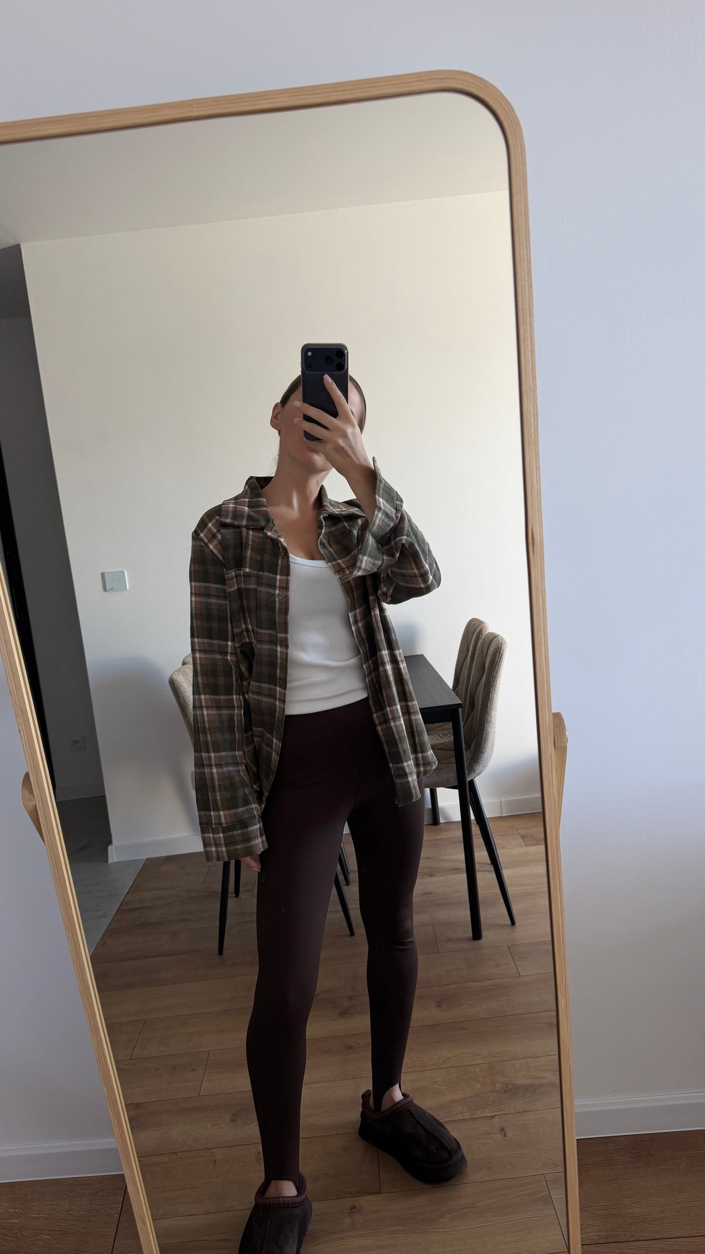 Legginsy GŁADKIE. Wysokie stan 🤌🏻 na wzrost do 175 cm)