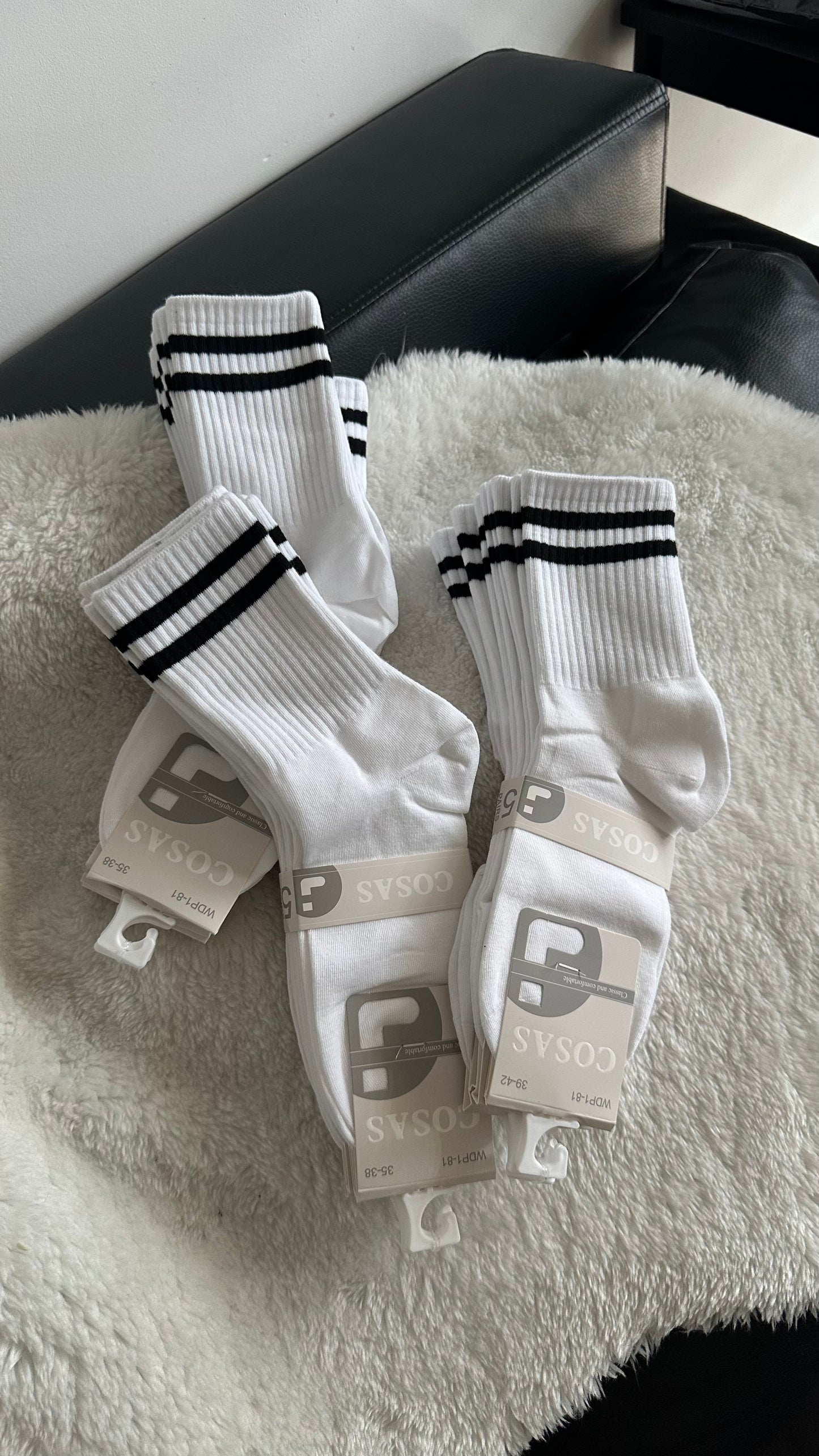 5 par skarpet za 55 PLN