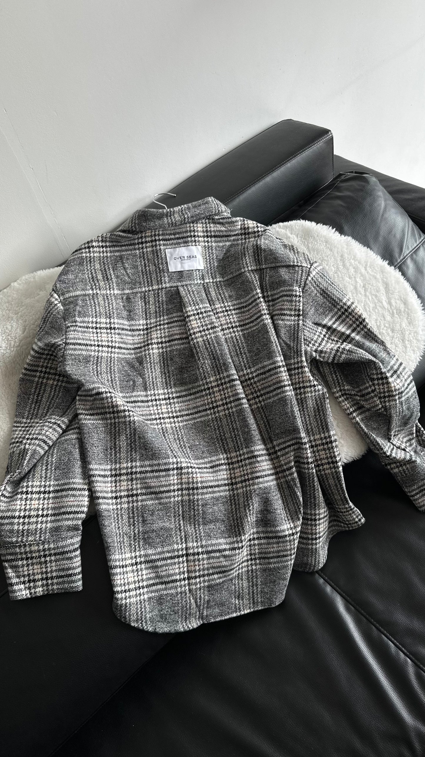 Koszula oversize w kratę 100% cotton