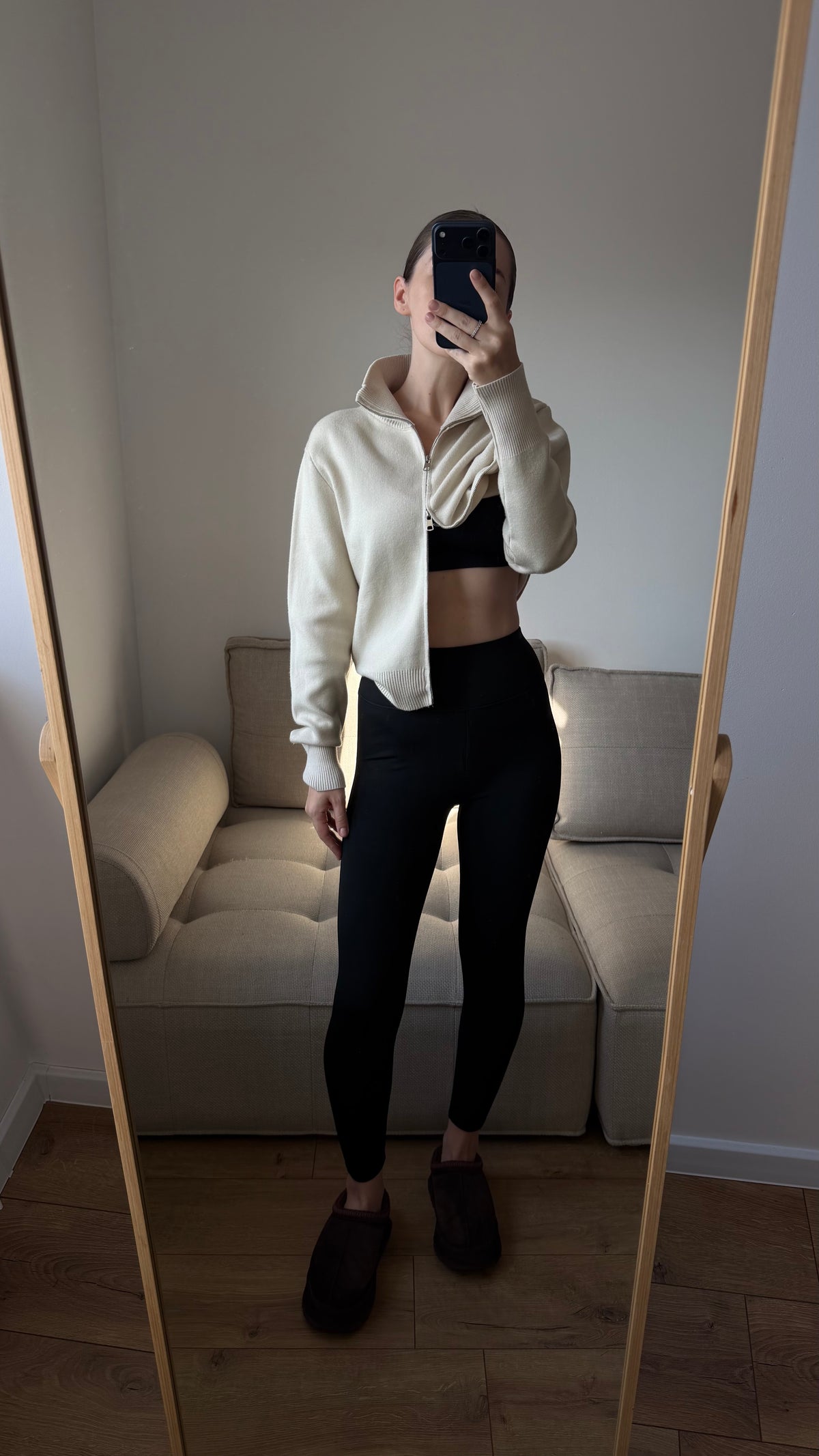 Legginsy🔥OCIEPLANE🔥z super-wysokim stanem i efektem wyszczuplającym.