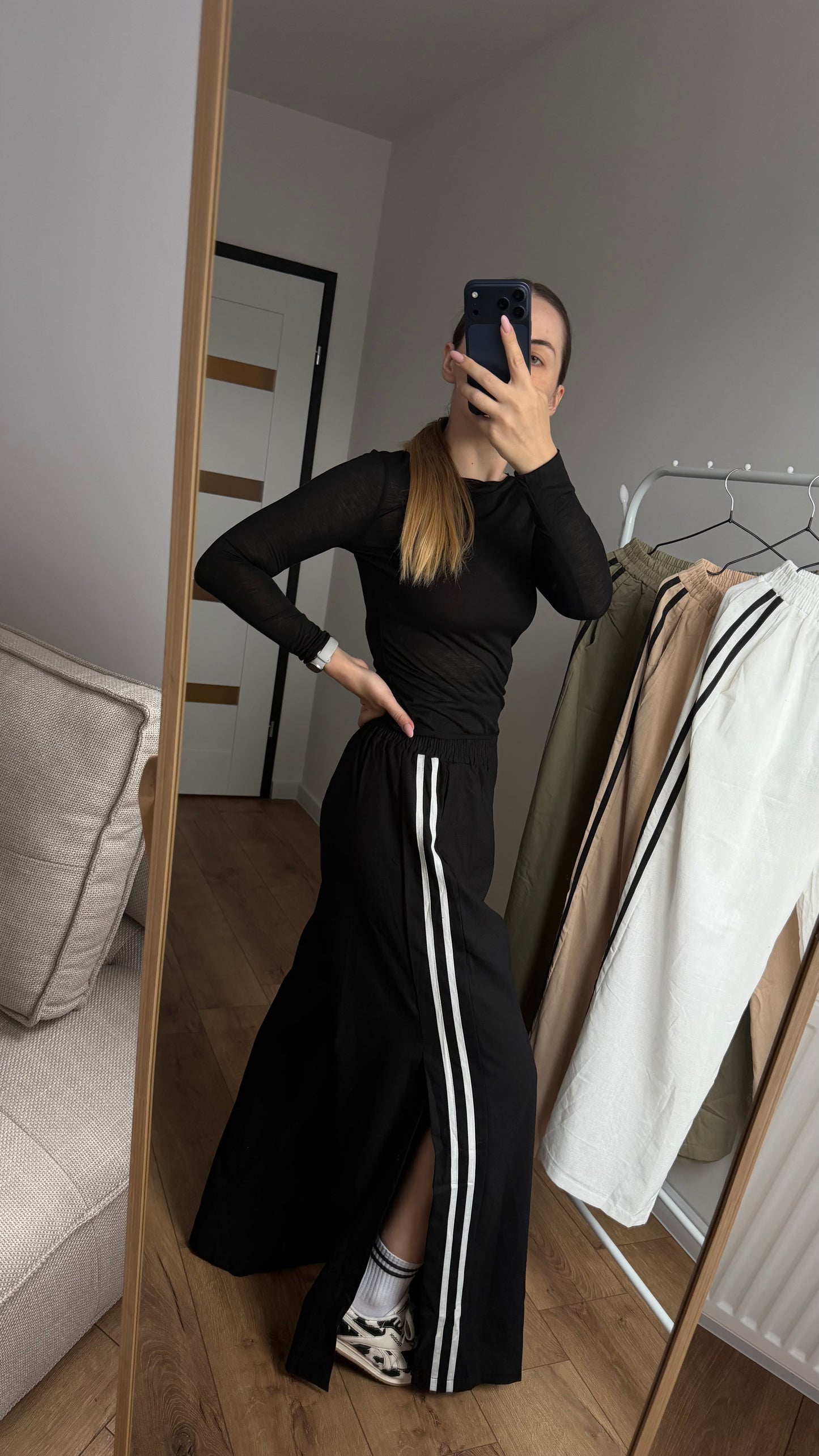 Spodnie szerokie
