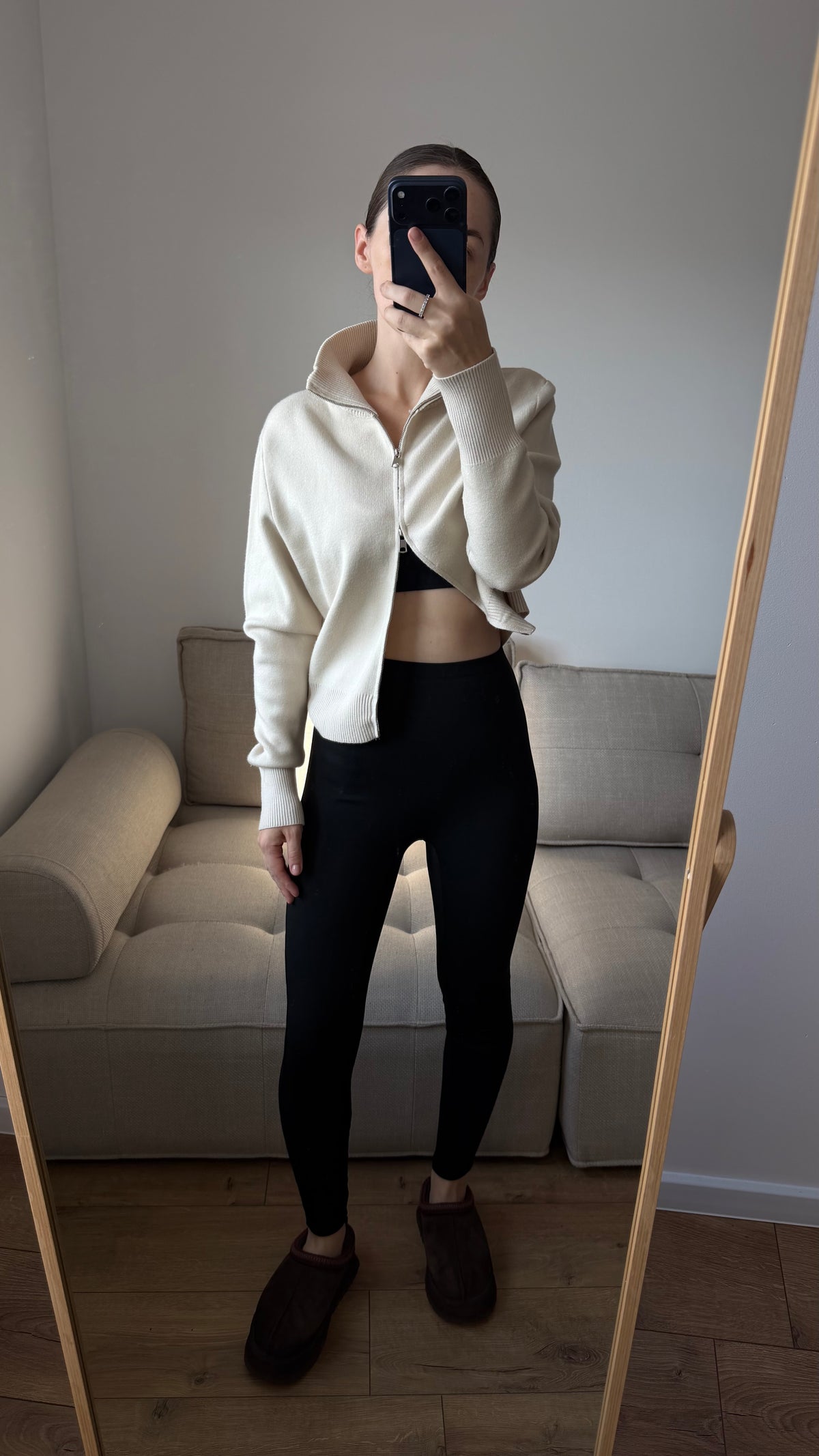 Legginsy🔥OCIEPLANE🔥z super-wysokim stanem i efektem wyszczuplającym.