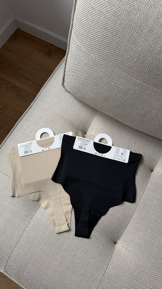 Super modelujące BEZSZWOWE stringi z wysokim stanem🤍PREMIUM SERIA