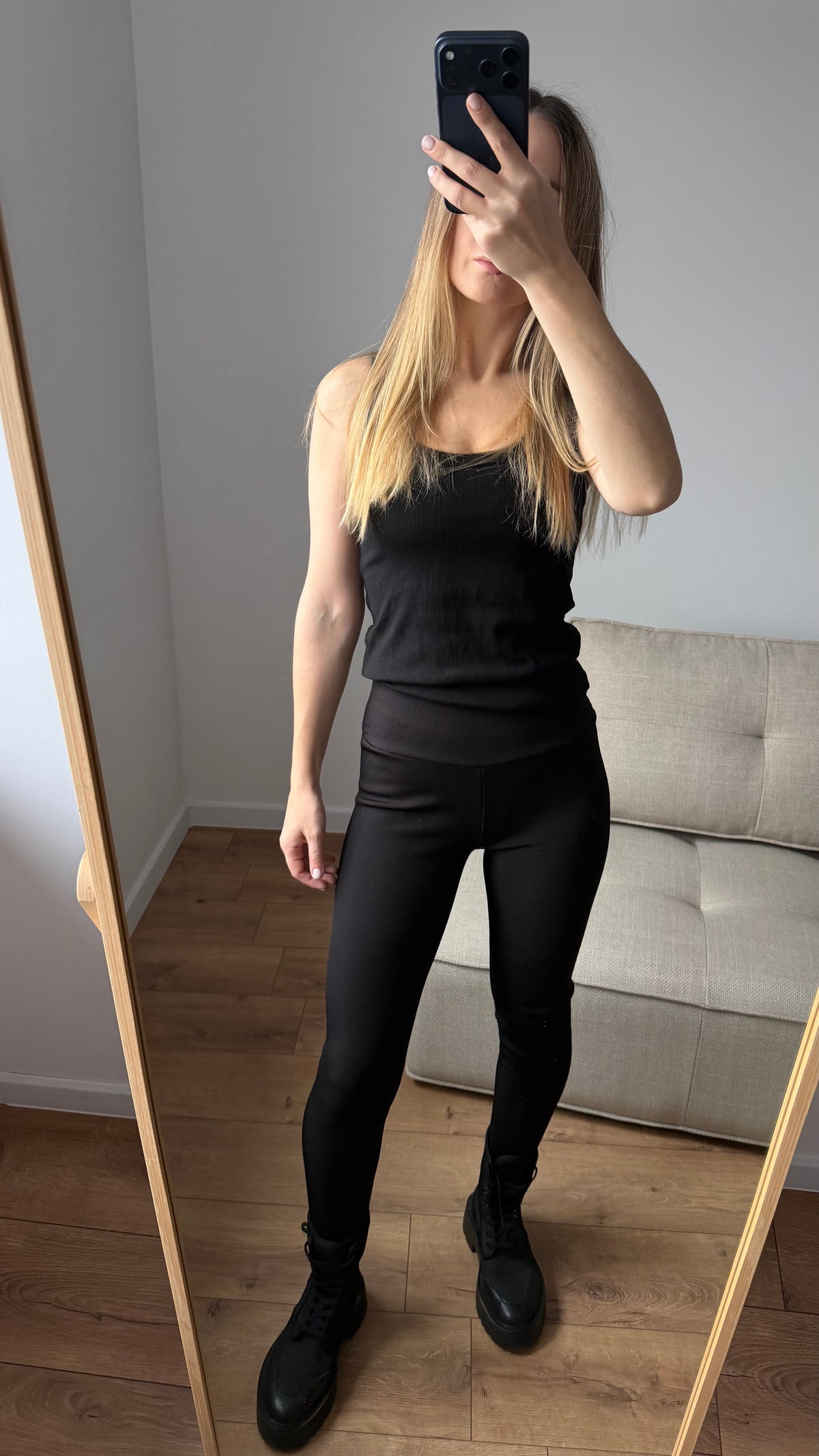 Legginsy🔥SUPER CIEPŁE🔥z wysokim stanem