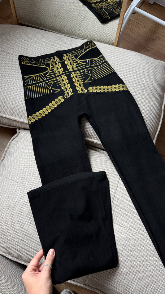 Legginsy 🔥OCIEPLANE🔥 Z rozszerzanymi nogawkami