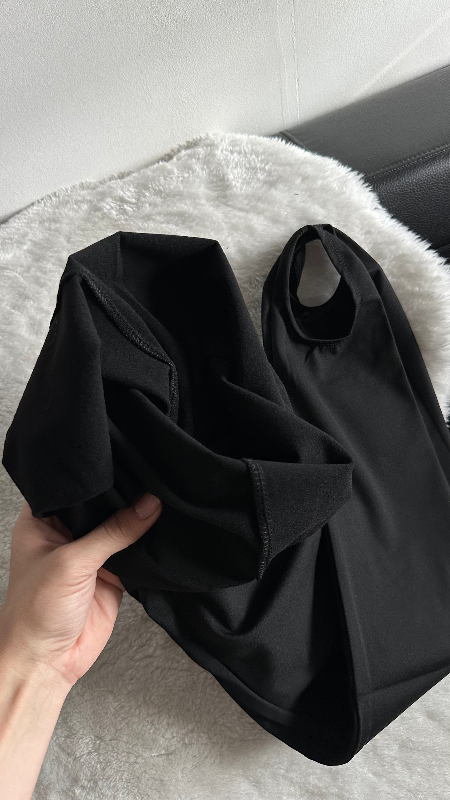 PROMOCJA! Na wzrost 155-162 cm, XL/XX (Biodra: 100–110 cm)☝🏻Legginsy Ocieplane GŁADKIE na fleece.(Uwaga! zaniżona rozmiarówka).