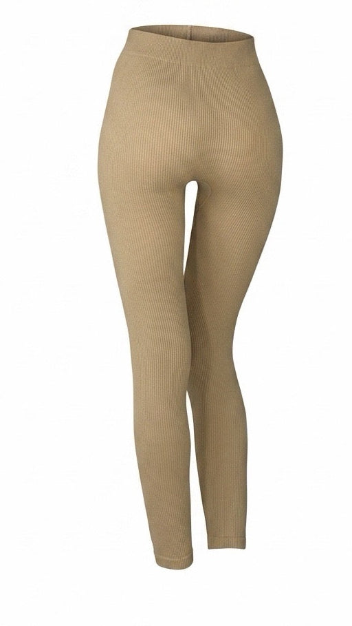Legginsy prążkowany. Bezszwowe