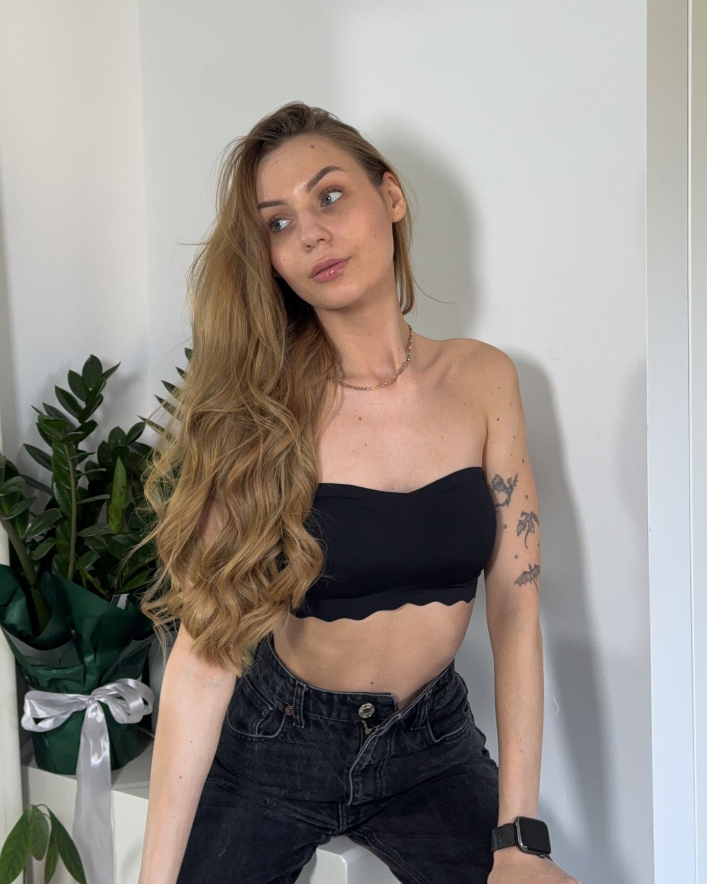 Bezszwowy top