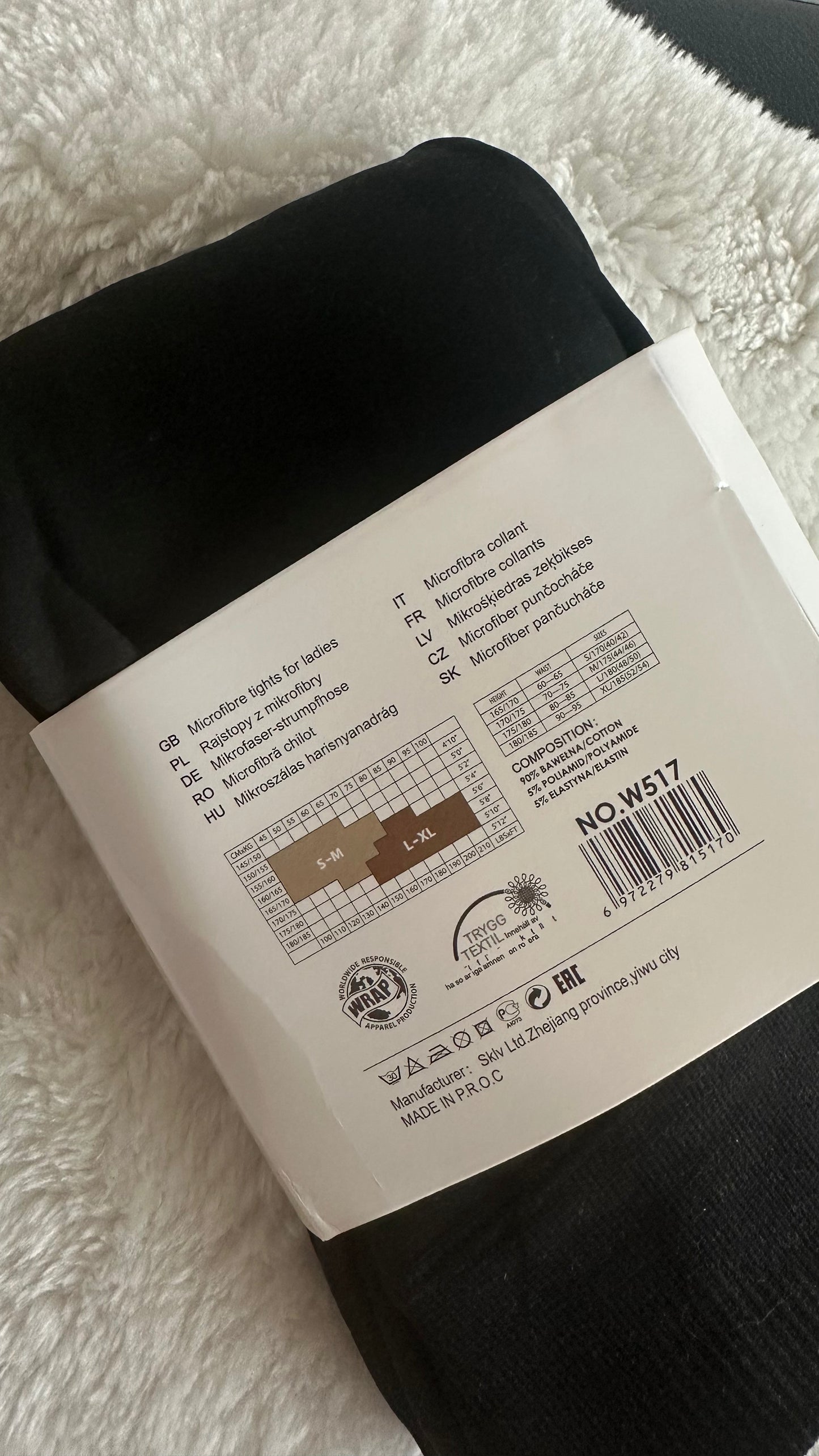 Rajstopy(Futerko na biodra 98-125 cm ) ciepłe z efektem gołych nóg