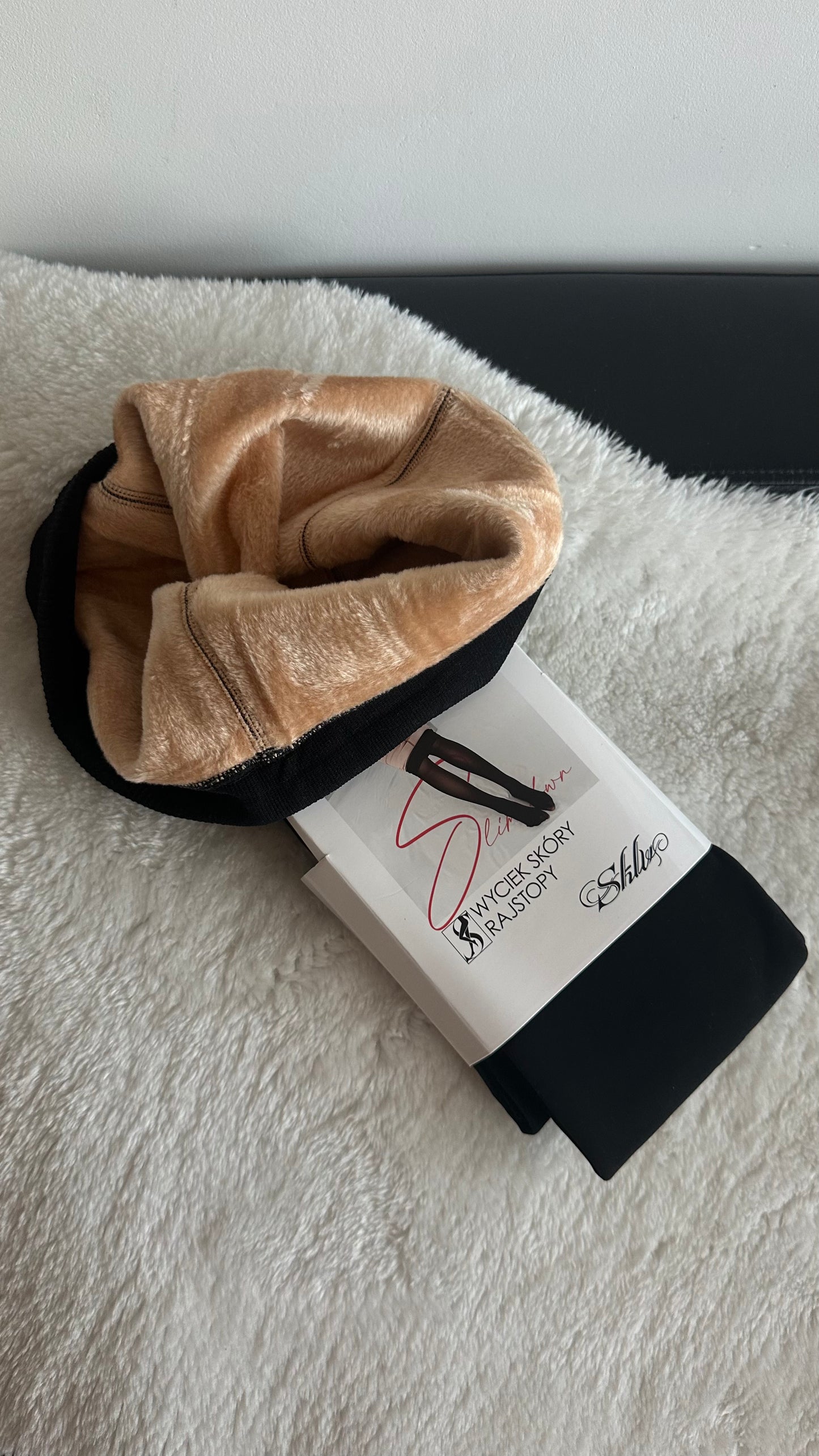 Rajstopy(Futerko na biodra 98-125 cm ) ciepłe z efektem gołych nóg