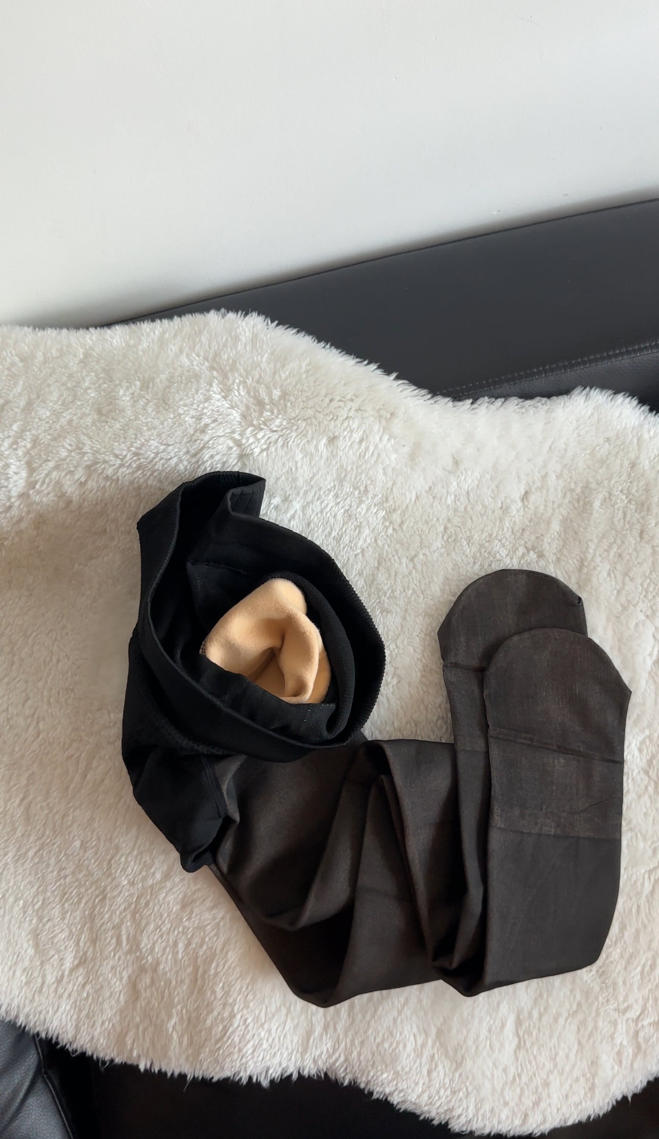 Rajstopy ciepłe z efektem wyszczuplającym (efekt gołych nóg) na biodra 98-125 cm